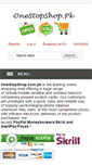 Mobile Screenshot of onestopshop.pk